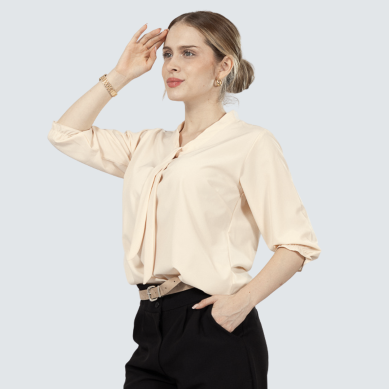 Blusa | Mila | Beige - Image 2